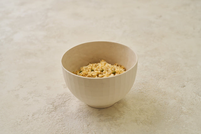 玄米のしらすバターチャーハン || whitebait and butter fried brown rice